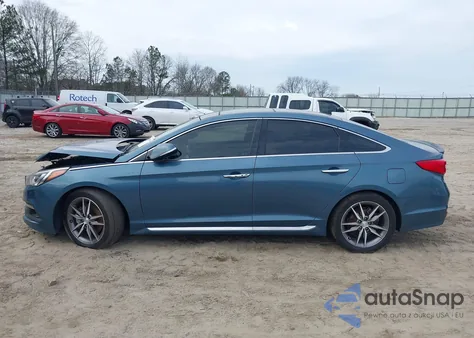 2015 Hyundai Sonata Sport 2.0T from USA, damaged, VIN 5NPE34AB9FH061265